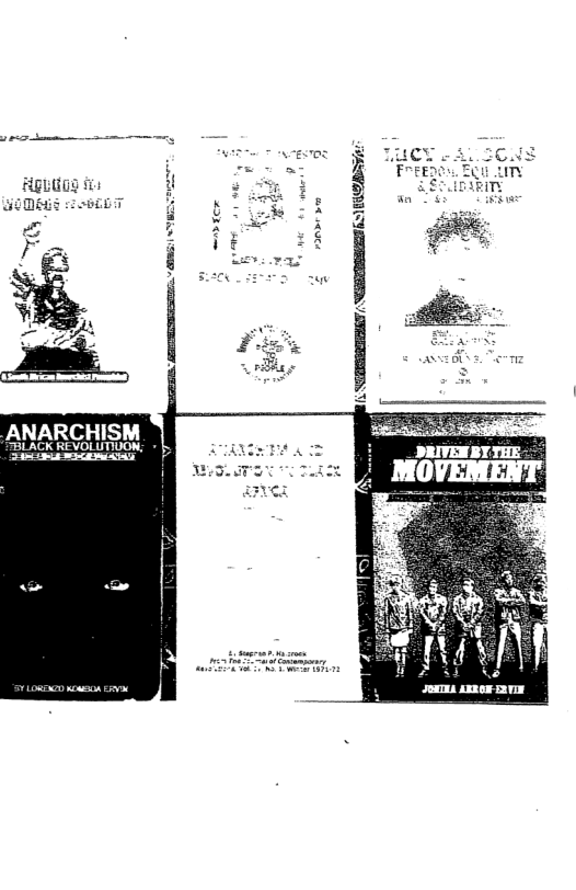 ANARCHISM  TBLACK REVOLUTIUON: el  